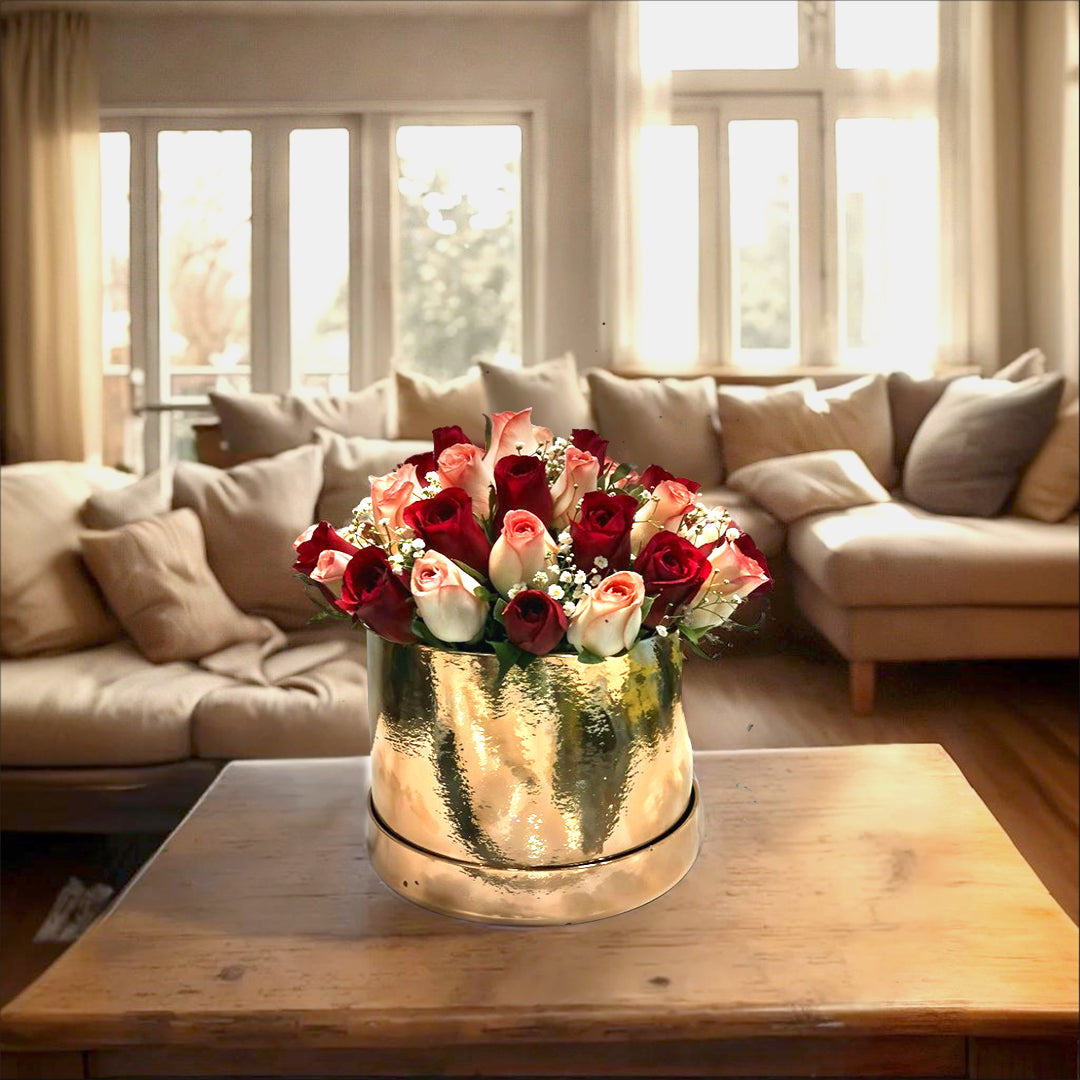 Mixed Roses in Box