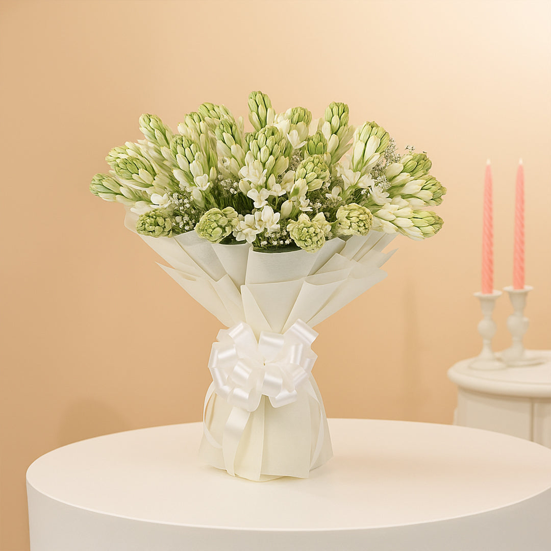 Serene Rajnigandha Flower Bouquet