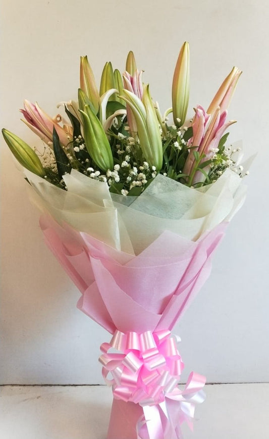 Fragrancia - Bouquet of Fragrant Oriental Lilies - Image 1