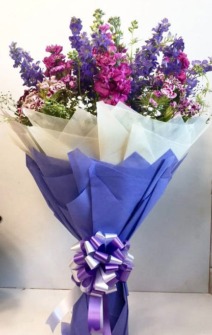 Spring Delight! Snapdragons, Sweet Williams & Larkspurs - Image 1