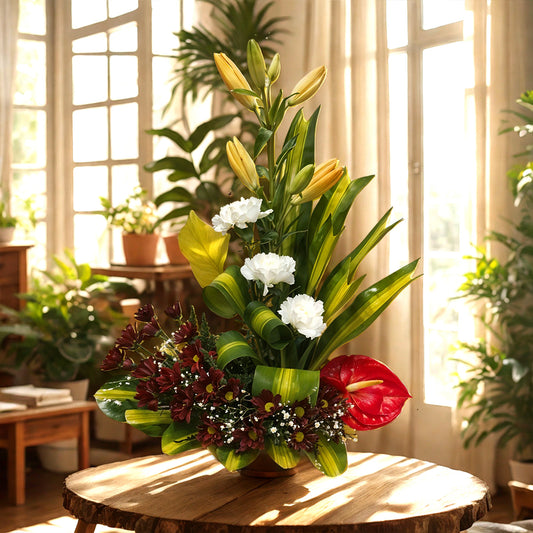 Floral Arrangement in Vase