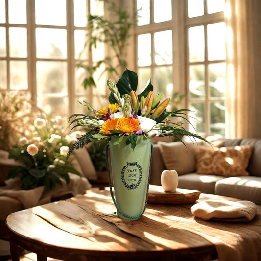 Mix Flower in Cone Box