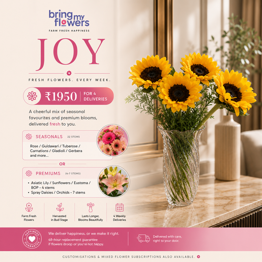 Joy ₹1,950 | 4 Weekly Deliveries