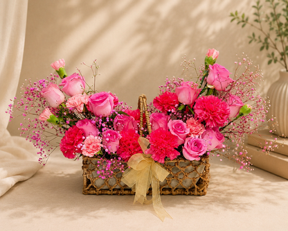 Pink Rhapsody Basket