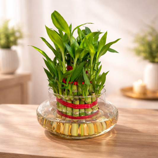 Three Layered Lucky Bamboo