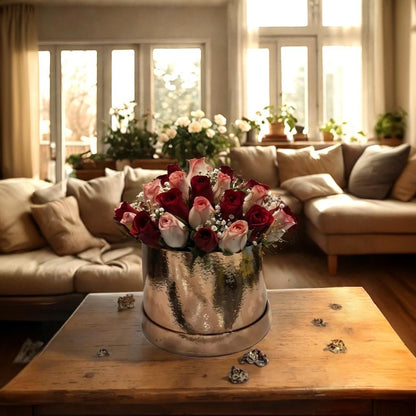 Mixed Roses in Box