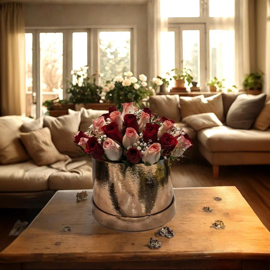 Mixed Roses in Box