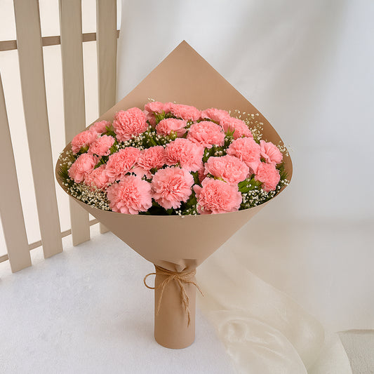 Pink Carnations Bouquet