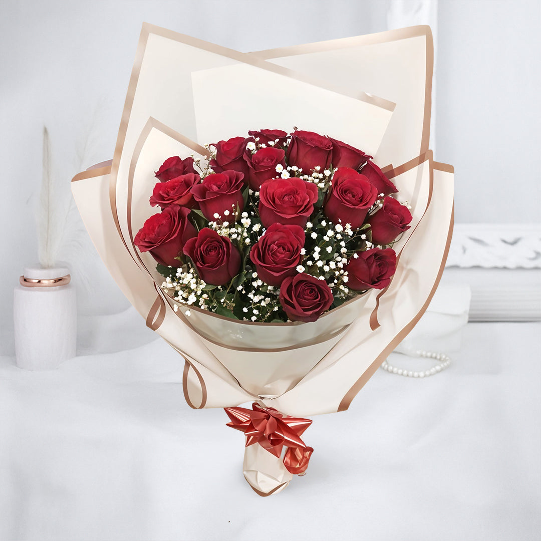 Eternal: Red Rose Bunch