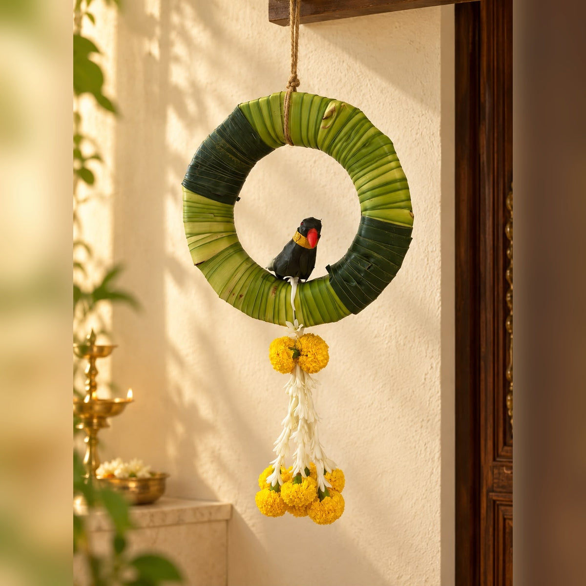 The Auspicious Parrot Hanging